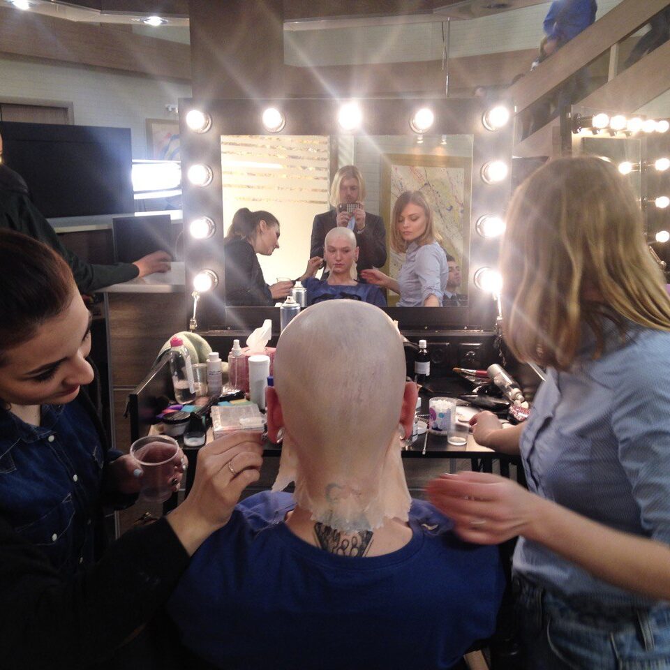 Навчання Гример Як Приклеїти лисину Київ